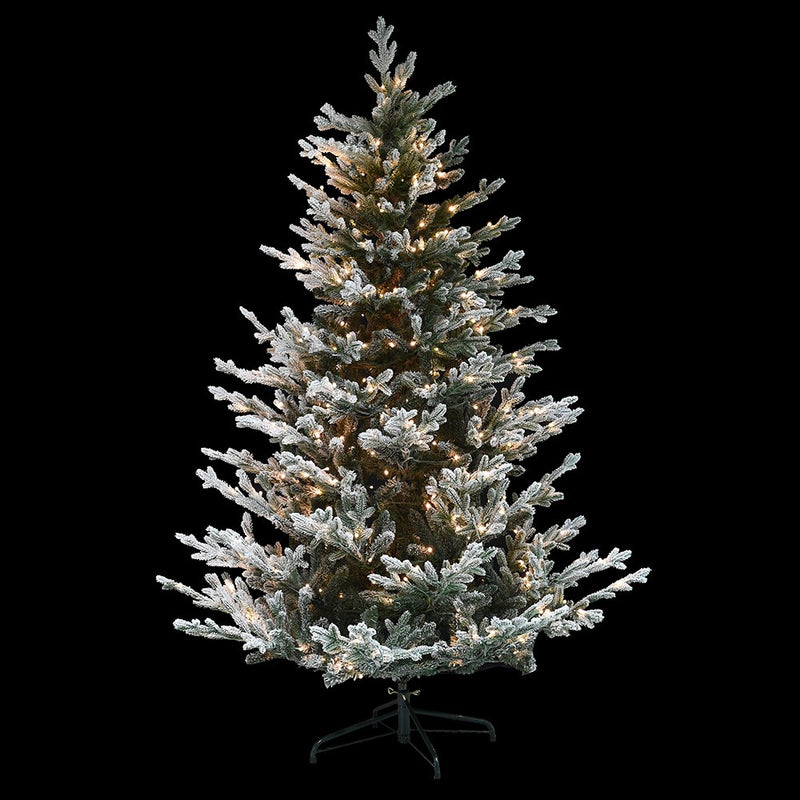 6FT Snowy Lit Christmas Tree