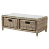 The Avon Rattan Coffee Table