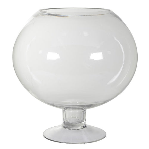 Large globe glass jar
