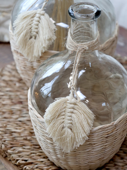 Wicker Covered Bottle