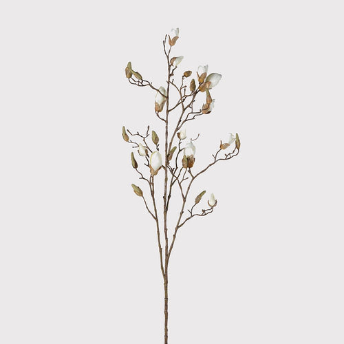 Faux Ivory Magnolia Branch