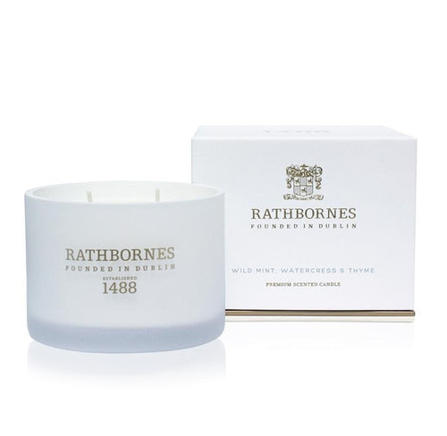 Rathbornes Classic Candle Wild Mint 190g