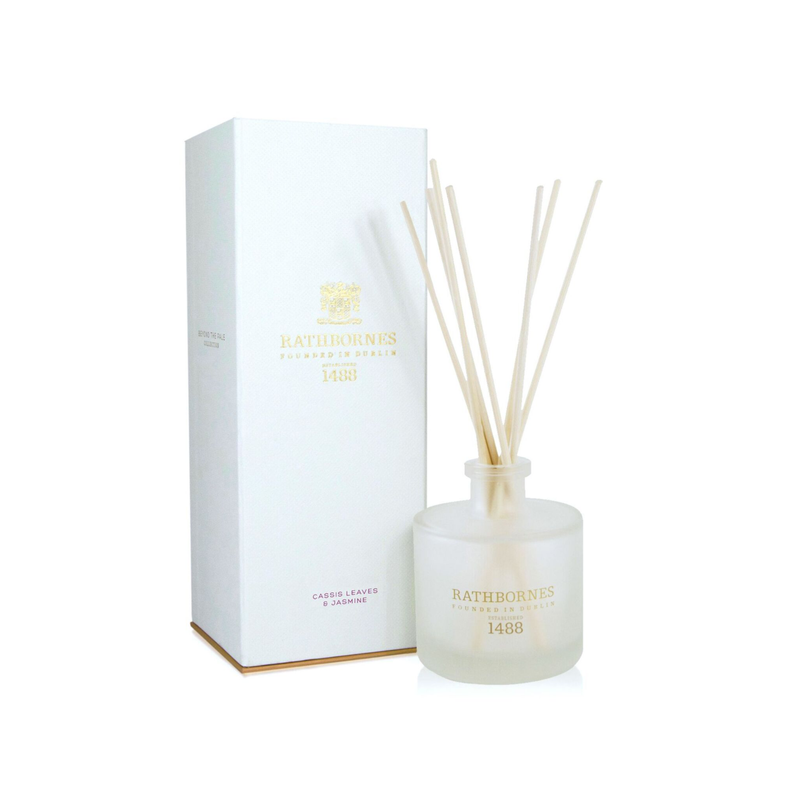 Rathbornes Reed diffuser Cassis Leaves & Jasmine