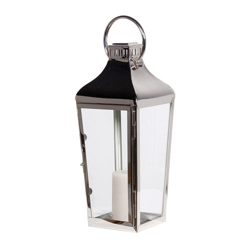Medium silver lantern