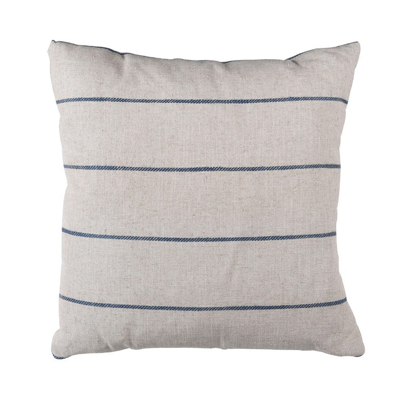 Blue Pinstripe Cushion
