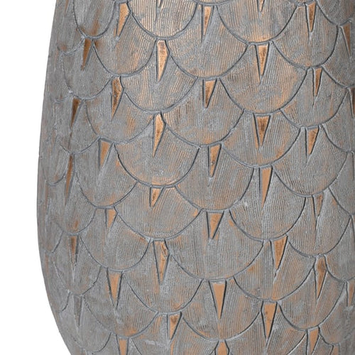 Grey & Gold Patterned lamp