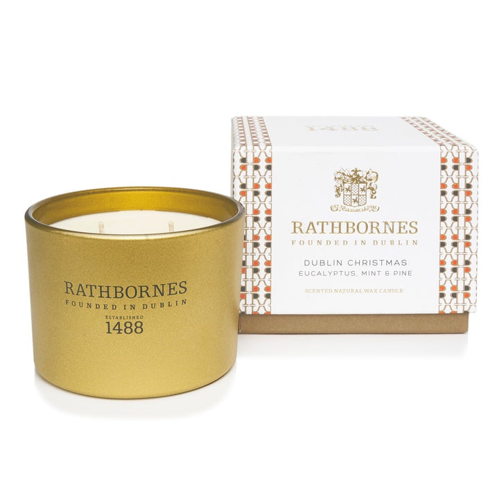 Rathbornes Dublin Christmas Scented Classic Candle