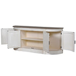 Large Curved Sideboard