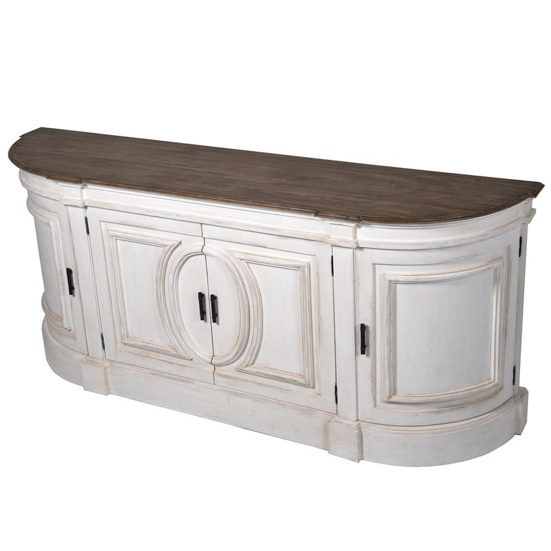 Large Curved Sideboard