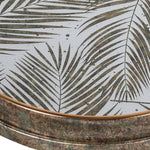 Set Of 2 Mirrored Fern Tray Tables