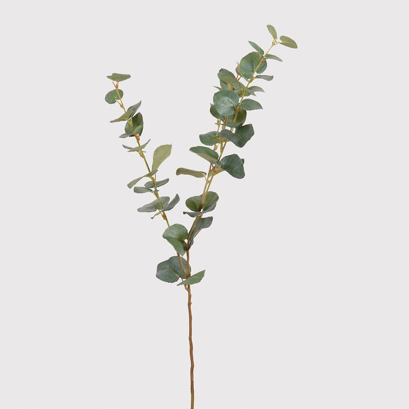 Faux Green Eucalyptus Stem