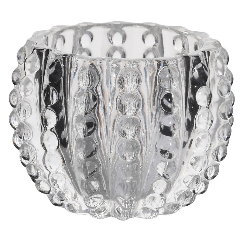 Glass Urchin Candle Holder