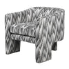 Grey & White Contemporary Chair