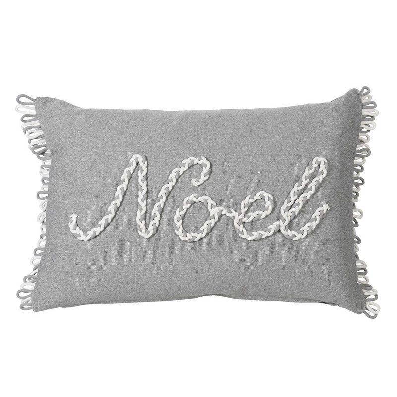 Grey Noel Cushion