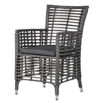 Grey Rattan Outdoor Chair