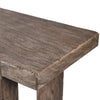 Rustic Chunky Wooden Console Table