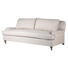 Linen Roll Arm 3 Seater Sofa