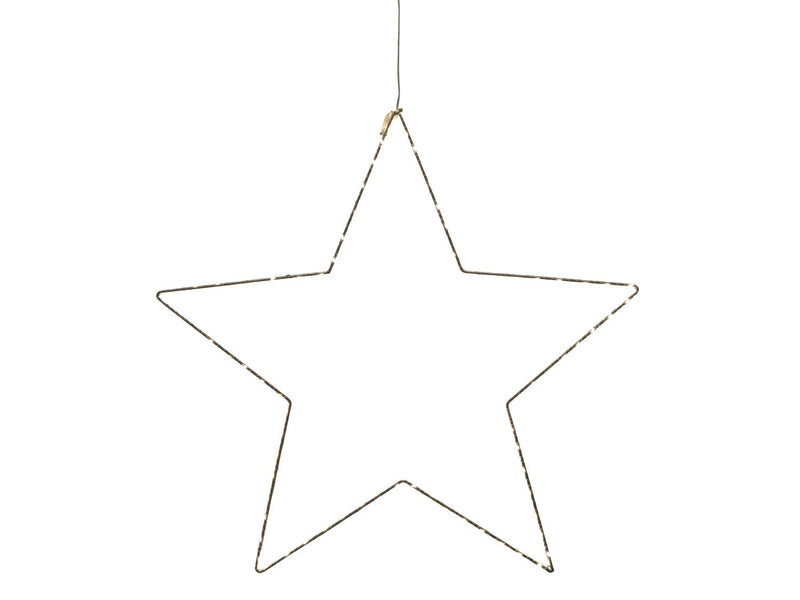 Lit Star Decoration