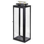 Modern Tall Black Lantern