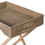 Rattan Butlers Table