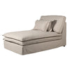 Natural Double Cushion Chaise