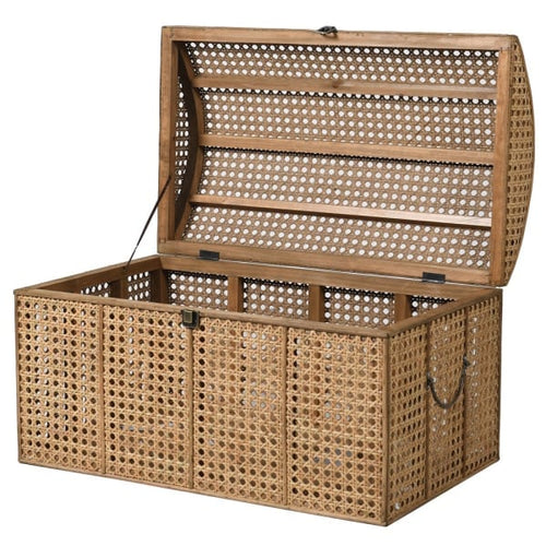 Domed rattan trunk