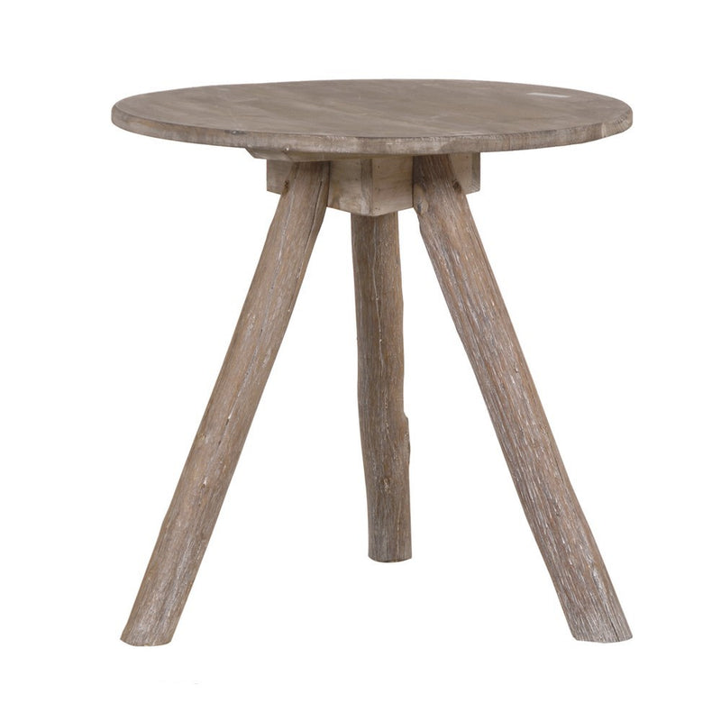 Rustic Round Wooden Table