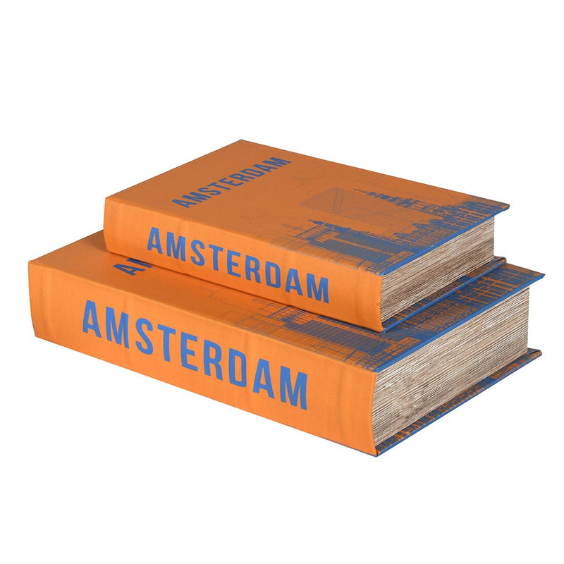Set Of 2 Amsterdam Book boxes