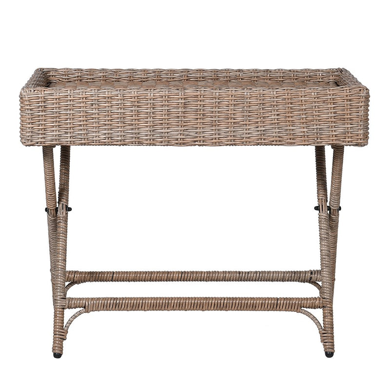 Wicker Tray Table