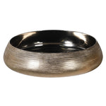 Textured Gold Aluminium Bowl