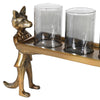 Standing Fox Candle Holder