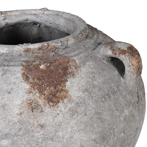 Distressed Squat Vase