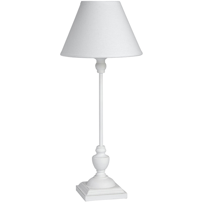 White Slim Table Lamp