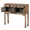 Reclaimed Oak Narrow Console