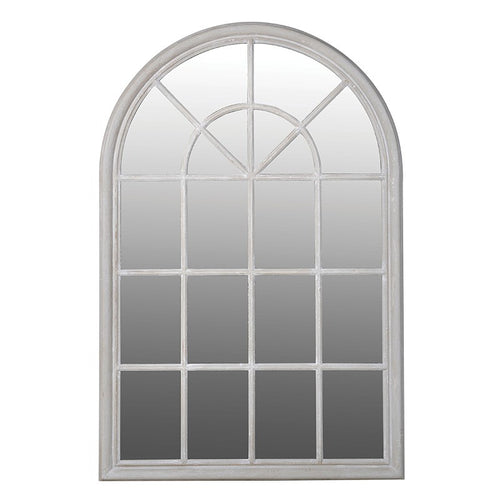 Arched window mirror