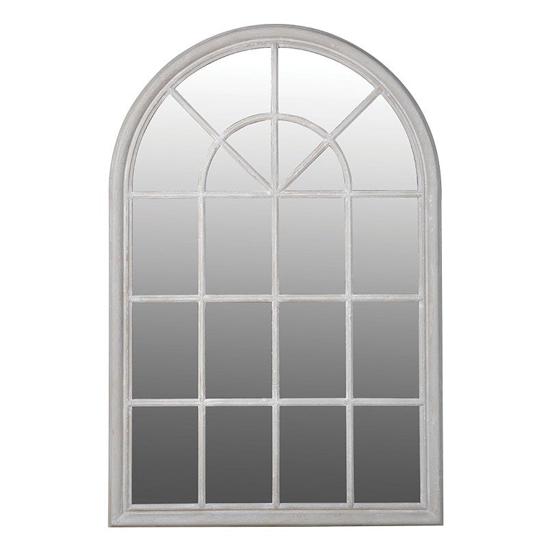 Arched window mirror