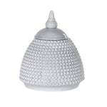 Grey Domed Bobble Jar