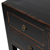 Black Shanxi 9 Drawer Console Table
