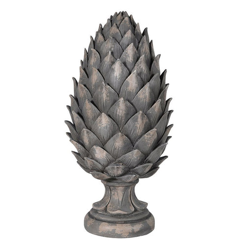 Tall Closed Pine Cone Decoration