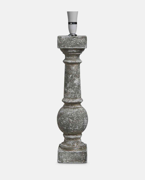 Tall Stone Table Lamp