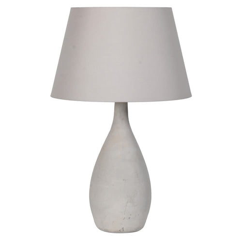 Modern concrete table lamp