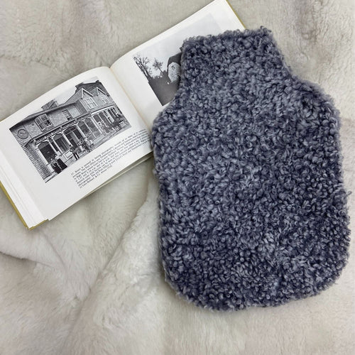 Swedish Sheepskin Hot Water Bottle Cover in 4 Colours