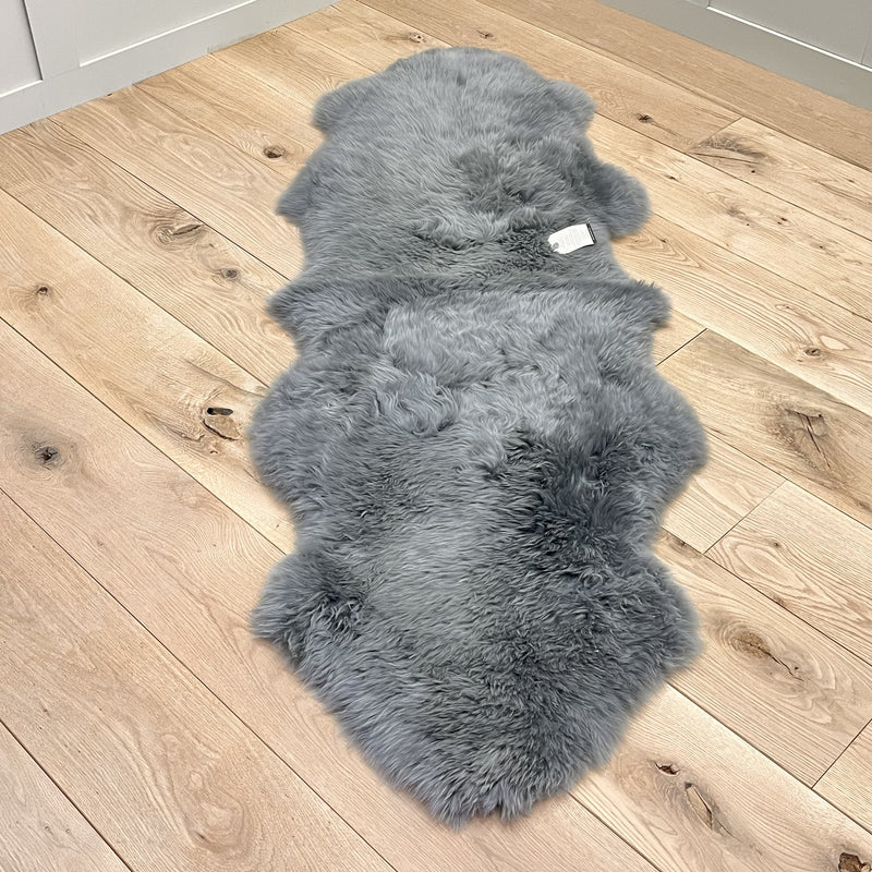 Double Grey sheepskin