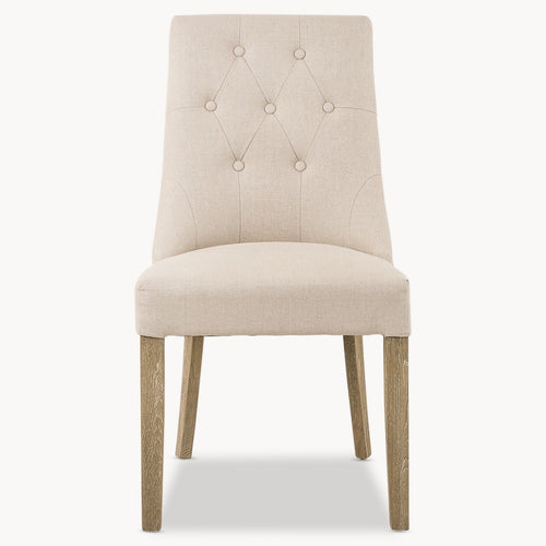 St James Natural Padded Dining Chair
